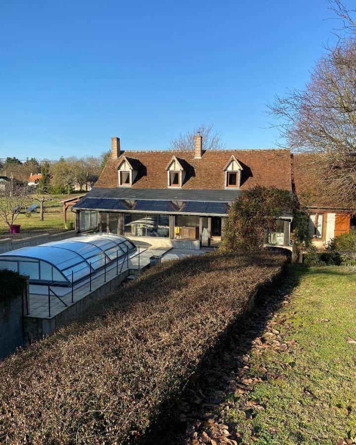 La Charmeraie : Gite De Charme, Piscine Et Spa Thesee Экстерьер фото